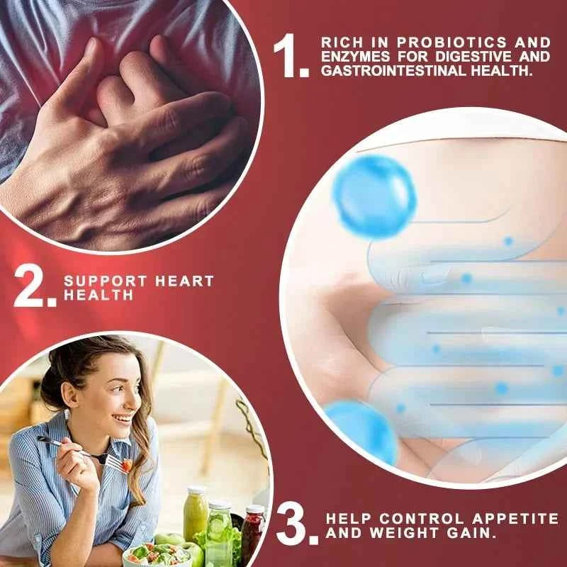 Apple Cider Vinegar Capsules - Supplement B Vitamins, Weight Management, Detox, Relieve Bloating and Constipation, Fat BurnerSup
