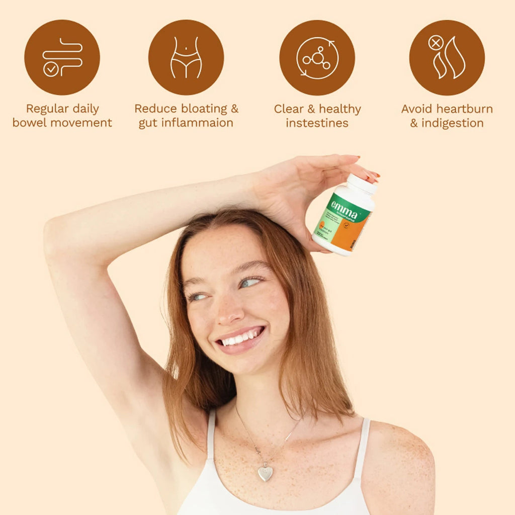 Gut Health Relief Supplement for Women & Men, Leaky Gut & Digestive Support for Constipation, Bloating & Gas Relief, 60 Capsules Healthy supplements