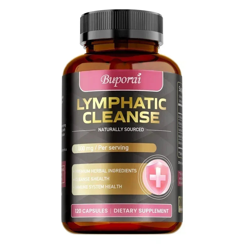 Lymphatic Cleanse Supplement - Lymph System Health Support, Cleansing & Detox, Improves Overall Well-being Healthy supplements