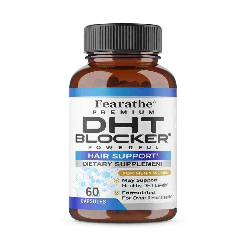 DHT Blocker Capsules Containing Biotin Saw Palm Hair Growth Thicker and Longer Male and Female Supplements