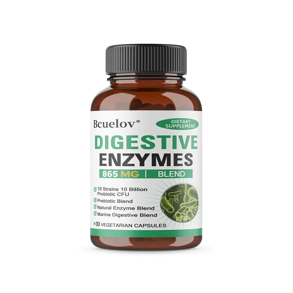 Digestive Enzymes Supplement - Digestion and Intestinal Health for Adults Men and Women, Promotes Nutrient Absorption Healthy supplements