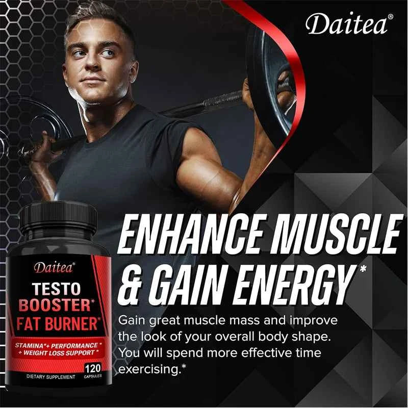 Fat Burning Supplement - Supports Endurance, Muscle, Athletic Performance and Weight Management - 120 Capsules