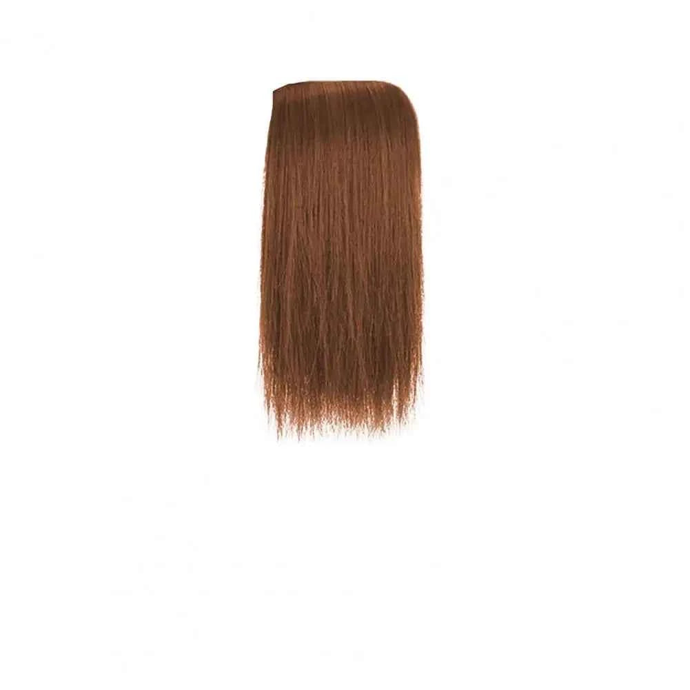 20/15/20/30cm Hair Extension Clip Long Supplement Hair Elastic Clip Invisible Human Hair Wig Pads Synthetic Hairstyle For Female