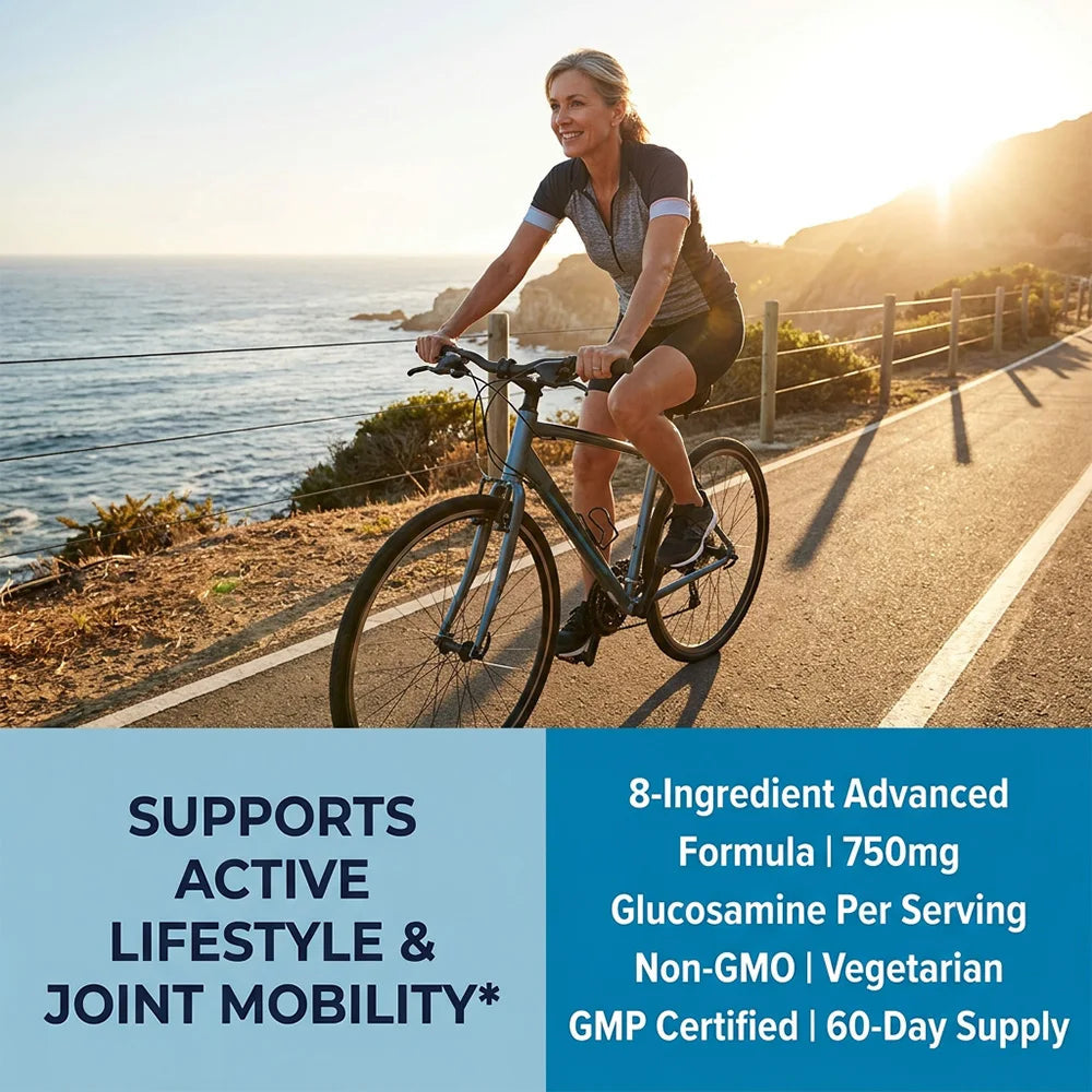 Glucosamine Chondroitin MSM | Joint Support Supplement Bone Health Support Flexibility & Cartilage Maintenance for Men & Woman Healthy supplements