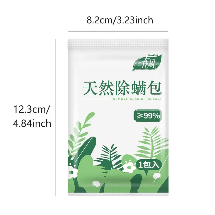 Natural Mite Removal Pack, Herbal Ingredients, Removes Mites, Repels Insects, for Beds, Sofas, Pets, and Clothes, Safe for Mothers and Babies, Healthy Materials Healthy supplements