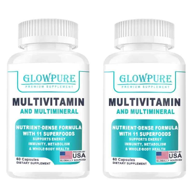 Organic Multivitamin for Women - Whole Food with B-Complex, Vitamin C, D3 & K2 for Immunity, Stress, Hair, Skin & Nails