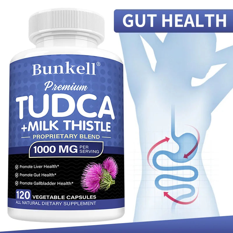 Fatty Liver Cleanse Detox Supplement - with Milk Thistle, for Men and Women, Helps Liver Health, Health Promotion, Antioxidant Healthy supplements