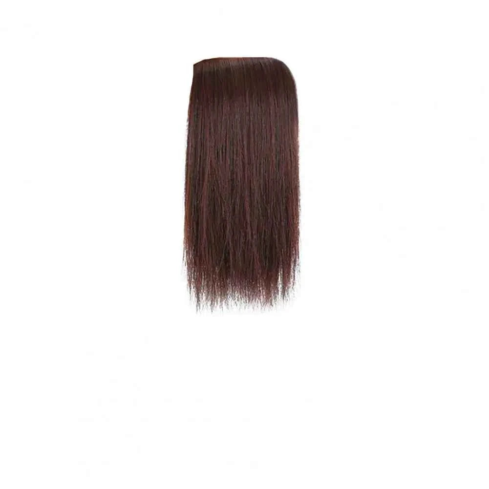 20/15/20/30cm Hair Extension Clip Long Supplement Hair Elastic Clip Invisible Human Hair Wig Pads Synthetic Hairstyle For Female