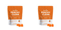 Docteat Peachy Clean Men's Digestive Health Gummies Prebiotic & Probiotic Blend Peach Flavor 60 Gummies Dietary Supplement Healthy supplements
