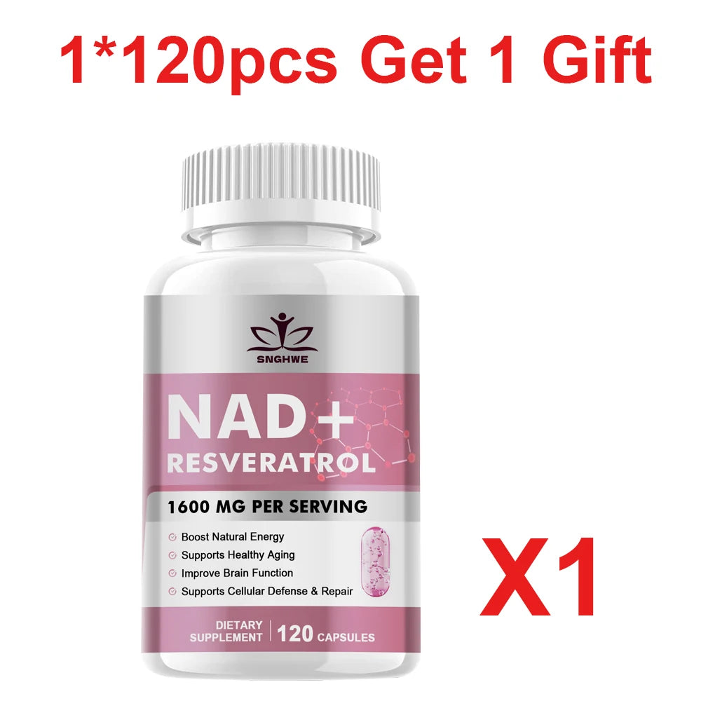 NAD Supplements - Anti-Aging Cell Booster,NAD+ Booster, Nicotinamide Riboside Alternative, Natural Energy & Cellular Health Healthy supplements