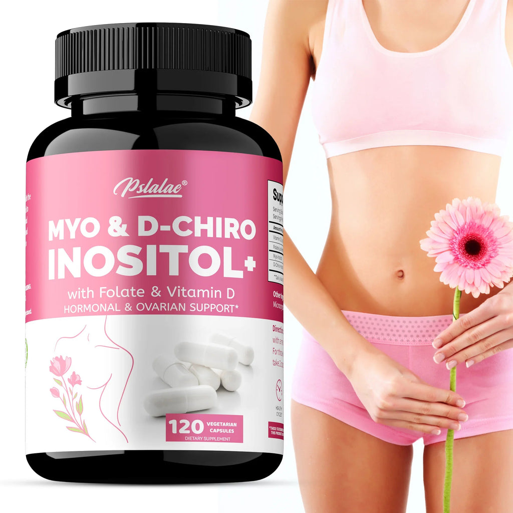 MYO & D-CHIRO INOSITOL - Rich in Vitamins, Supports Women's Health and Ovarian Function, Improves Immunity,Hormone Balance Healthy supplements