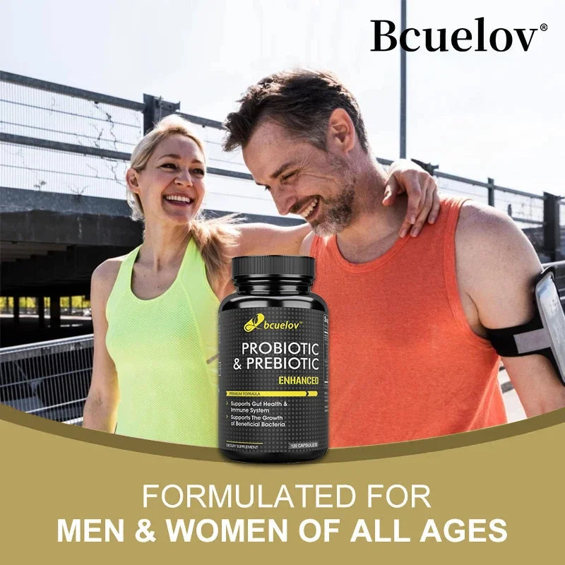 Probiotic and Prebiotic Supplements - Promote Immune and Digestive Health for Men and Women, Boost Metabolism, Gut Health Healthy supplements
