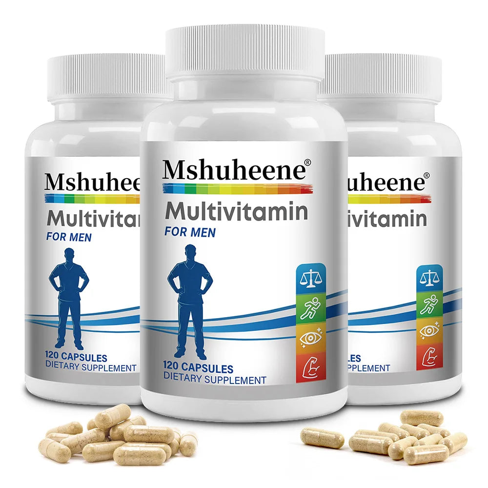 Men's Multivitamin Supplement - High Potency Formula, for Brain, Eye & Heart Health, for Brain, Eye & Heart Health Healthy supplements