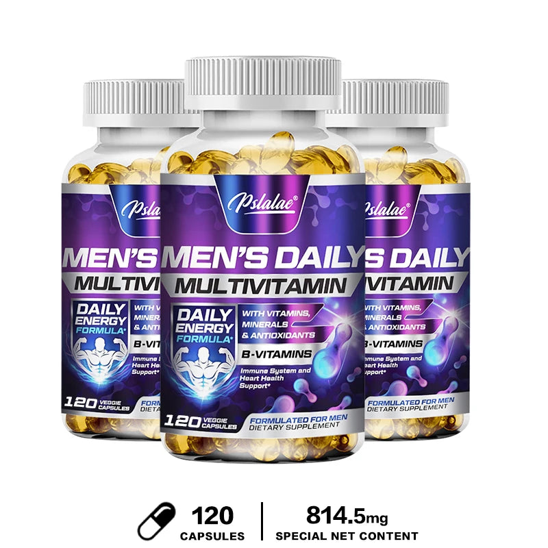 Men's Multivitamin Supplement - Provides Energy and Endurance Supports Heart, Brain Health and Vitality Healthy supplements