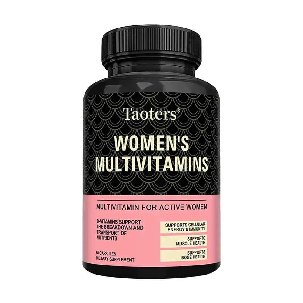 Multivitamin for Women-with Vitamin B12,A,D,C,Zinc,Magnesium & More for Complete Daily Support,Bioavailable Vitamins for Women