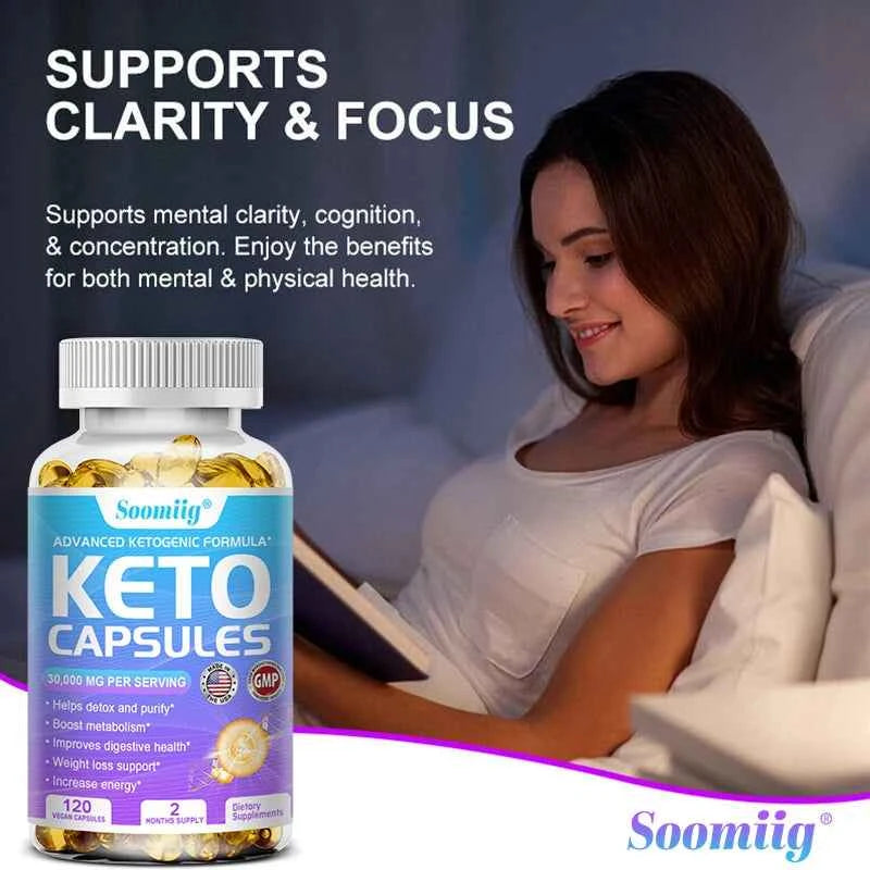 Keto Capsules for Weight Loss: Elevate Your Energy and Fat Metabolism Naturally