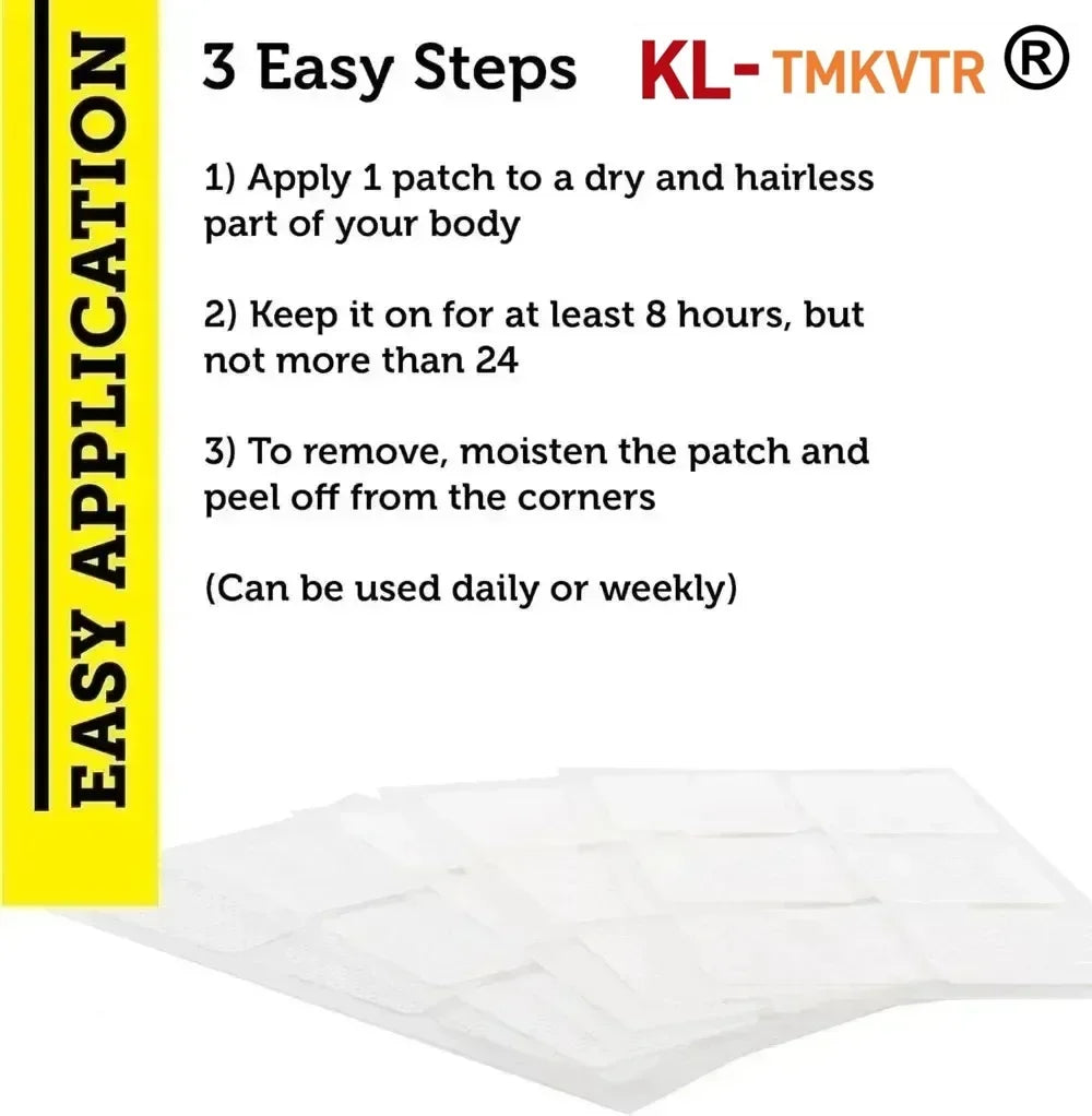 30 Patches Best Collagen Peptides Transdermal Patches for Women & Men for Hair, Skin, Nail, Bone & Joint Health Support Healthy supplements