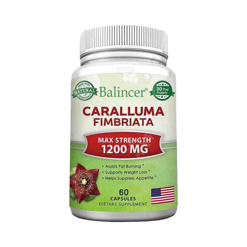 Caralluma Fimbriata - Maximum Strength Weight Management Supplement, Appetite Suppressant, Metabolism Booster - 120 Capsules