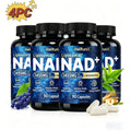 NAD+ Anti Aging Cell Booster Resveratrol Supplement Capsules with Niacinamide Support Cellular Health for Men & Women, Non-GMO Healthy supplements