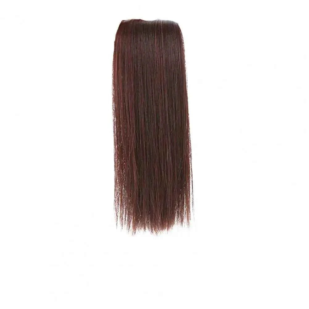 20/15/20/30cm Hair Extension Clip Long Supplement Hair Elastic Clip Invisible Human Hair Wig Pads Synthetic Hairstyle For Female