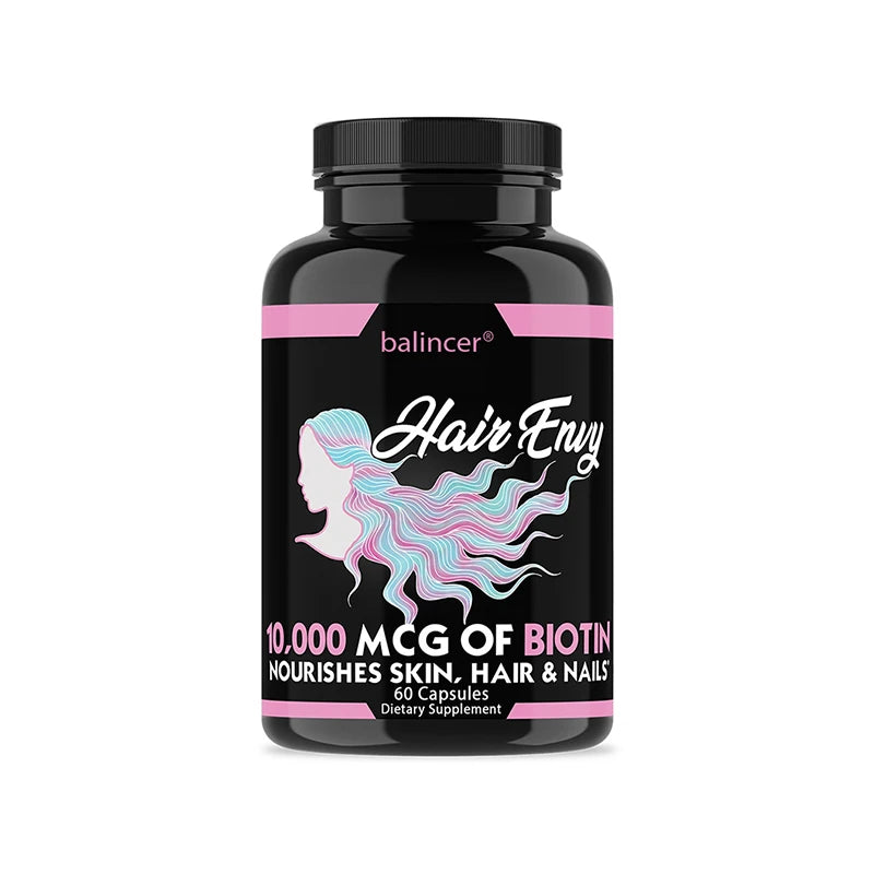 Hair, Skin & Nails Vitamin Supplement with Biotin, Keratin, Antioxidants, Supports Hair, Skin, and Nail Health for Women & Men Healthy supplements