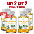 Buy 1 Get 1 Free! Organic Sea Moss Supplement, for Thyroid & Skin Health, Boosts Immunity, Energy & Digestion, GMP Certified Healthy supplements