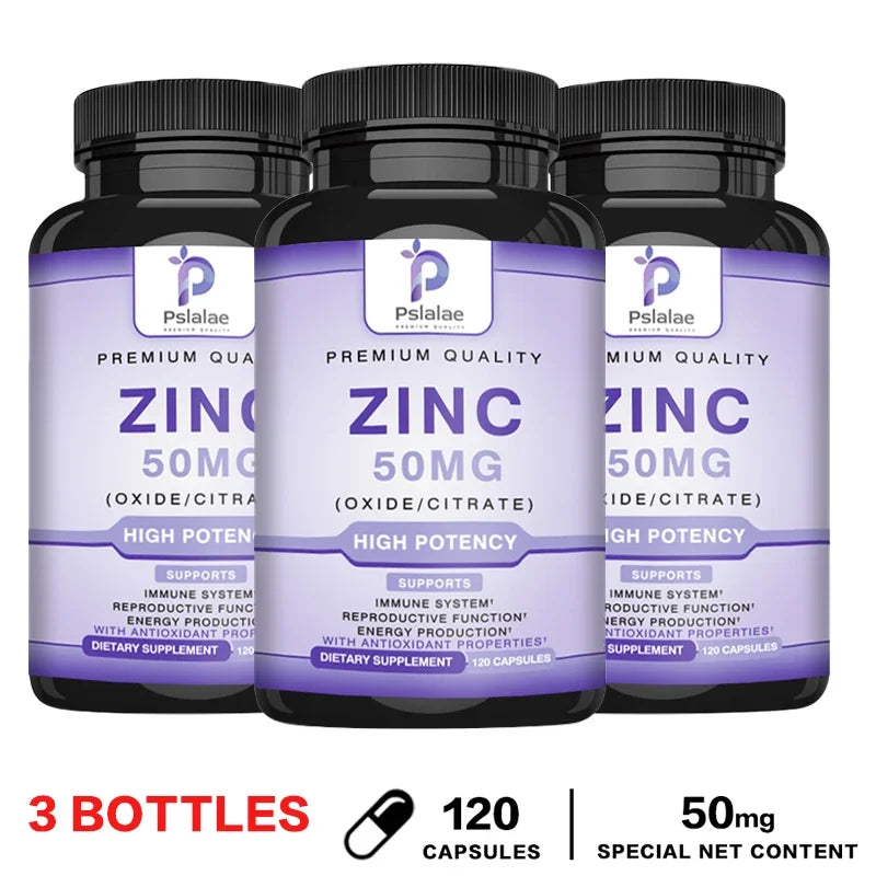 Zinc Supplements - Enhances Immune Function, Promotes Skin Health, Improves Sleep, and Maintains Bone Marrow Health Healthy supplements