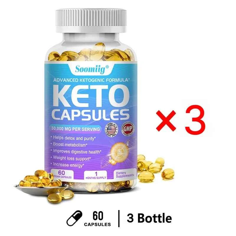 Keto Capsules for Weight Loss: Elevate Your Energy and Fat Metabolism Naturally