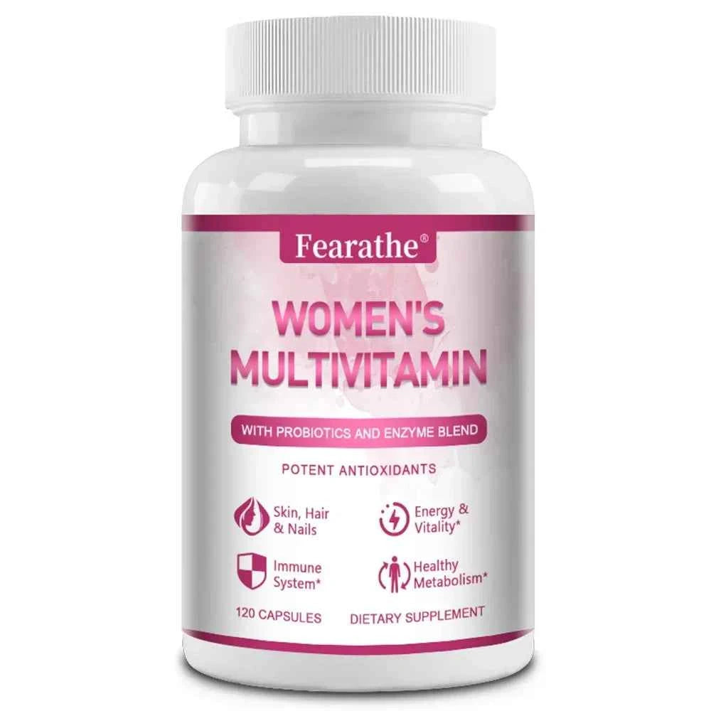 Women’s Multivitamin, Immune, Energy, Healthy Appearance Support, Antioxidants, VitaminsA, B6, B12, D3, E, 120 Capsules