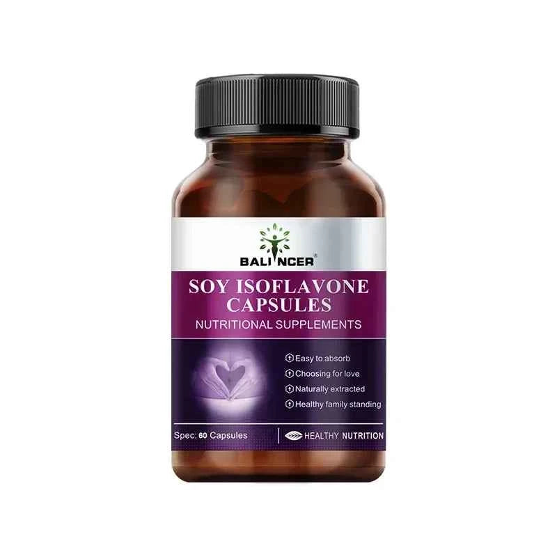 Soy Isoflavone Extract Capsules, Physical Condition Maintenance, Menopause Relief, Mood Support, Female Nutritional Supplement