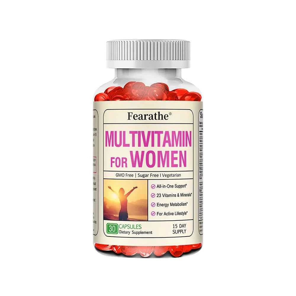 Women's Daily Multi Capsules - Antioxidant, Daily Multivitamin To Support Energy and Immune Health - 120 Capsules