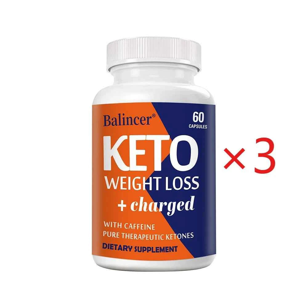 Keto Capsules - Weight Management Supplement, Boosts Metabolism, Supports Energy and Focus