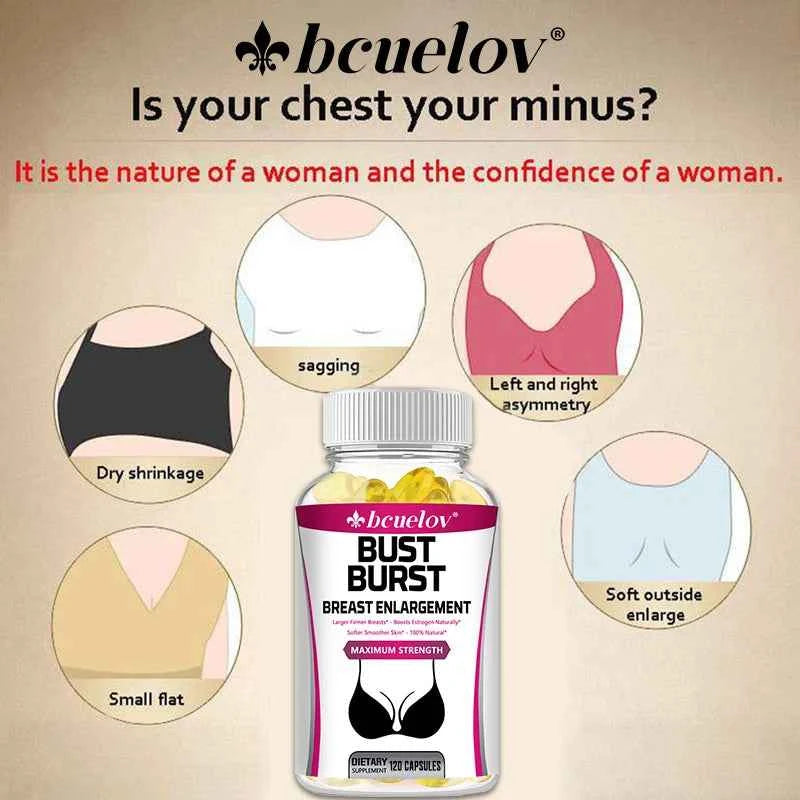 Pueraria Mirifica 1000mg Capsules, Natural Plant Supplement, Supports Breast Firmness & Elasticity, Balanced Estrogen Metabolism