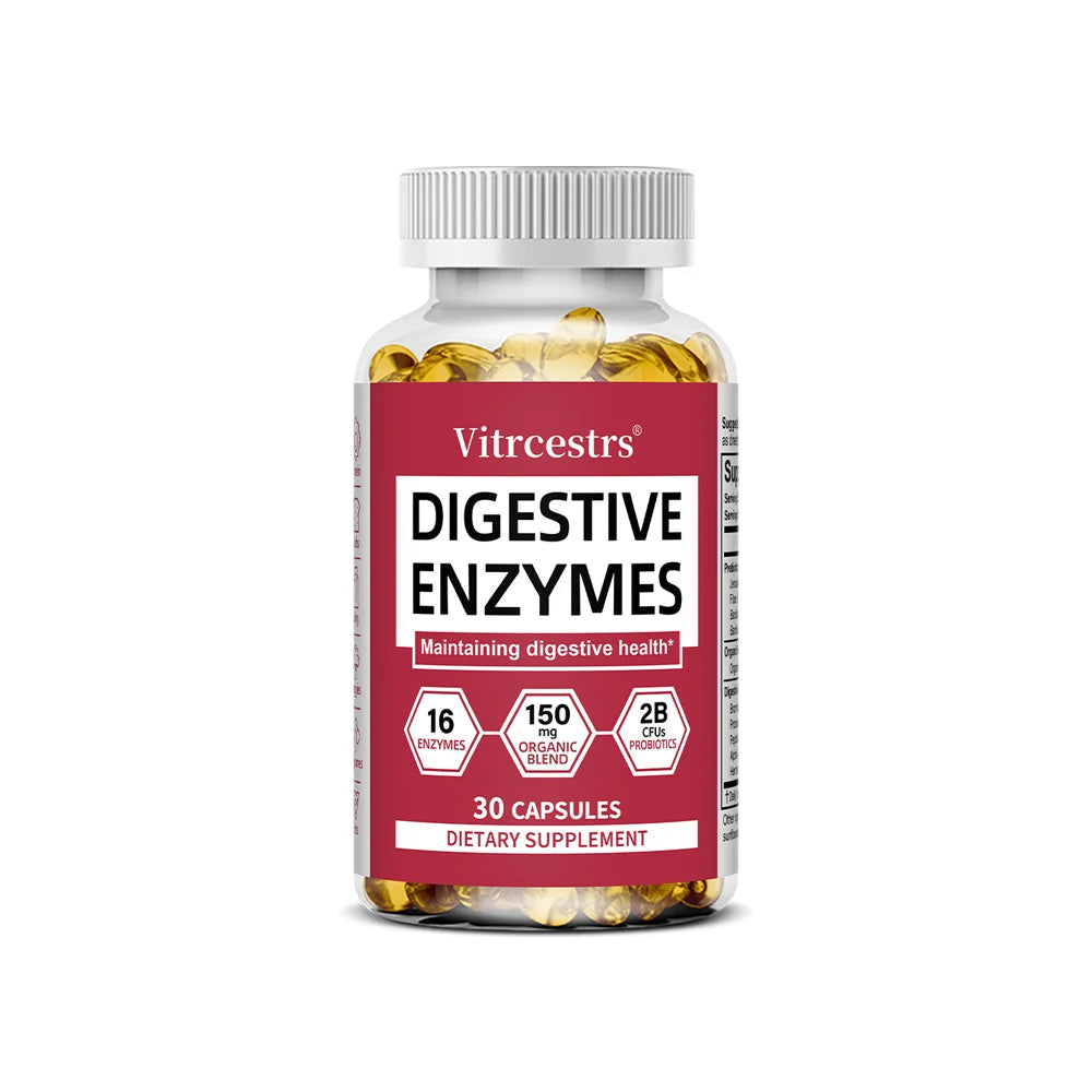 Digestive Enzymes Supplement - Digestion and Intestinal Health for Adults Men and Women, Promotes Nutrient Absorption Healthy supplements