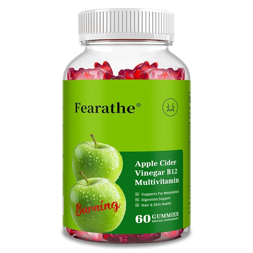 Apple Cider Vinegar Gummies - Fat Burner, Boosts Digestion and Metabolism, Weight Management, Dietary Supplement