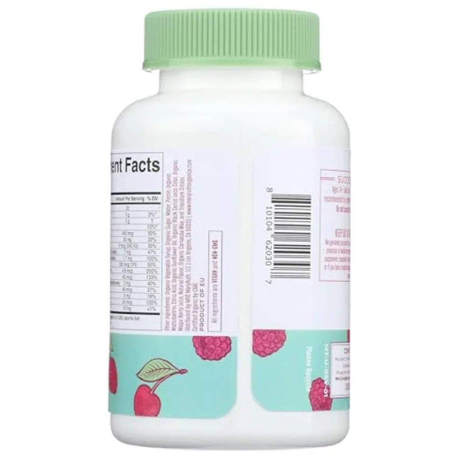 Multivitamin Gummies for Women Ages 14+ Immune Support Hair and Skin Health Reproductive Health Vitamin A C D E B6 B12 Biotin Z Healthy supplements