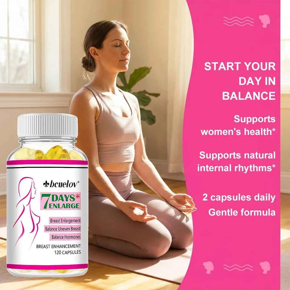 Pueraria Mirifica Capsules, Female Breast Support for Firmness, Roundness & Elasticity,  Enhance Confidence & Menopause Care