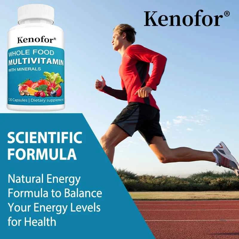 Multivitamin Capsules Contain Biotin and Magnesium To Antioxidant, Help Boost Immune Function, Energy, and Immune Health