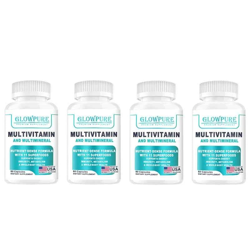 Organic Multivitamin for Women - Whole Food with B-Complex, Vitamin C, D3 & K2 for Immunity, Stress, Hair, Skin & Nails
