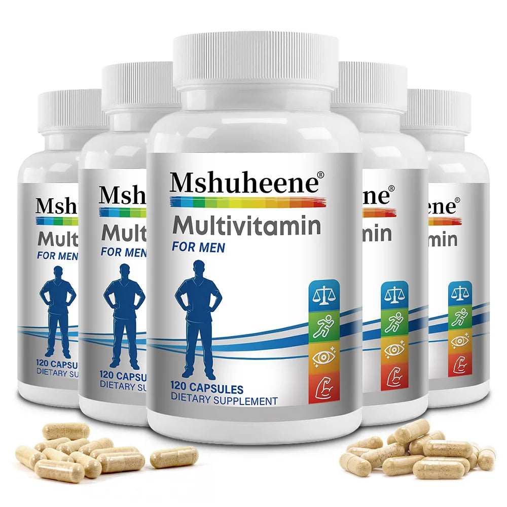 Men's Multivitamin Supplement - High Potency Formula, for Brain, Eye & Heart Health, for Brain, Eye & Heart Health Healthy supplements