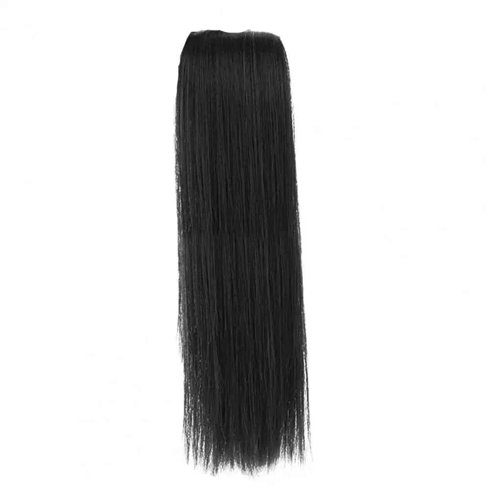 20/15/20/30cm Hair Extension Clip Long Supplement Hair Elastic Clip Invisible Human Hair Wig Pads Synthetic Hairstyle For Female