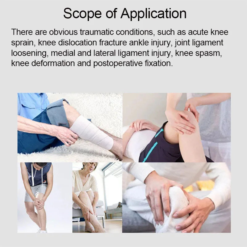 Adjustable Knee Pads Leg Ankle Brace-Orthopedic Knee Joint Support Joint Pain Relief- Protector Bone Orthosis Ligament Healthy supplements