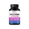 Multi Collagen Capsules with Hyaluronic Acid & Vitamin C, Support Cardiovascular, Skin Hair Nail Joint Bone & Digestive Wellness Healthy supplements