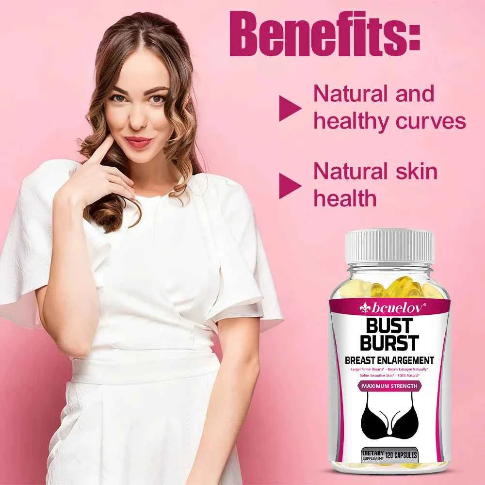 Pueraria Mirifica Supplements - 1000 Mg, Supports Breast Roundness, Firmness, Elasticity and Improves Women's Self-confidence