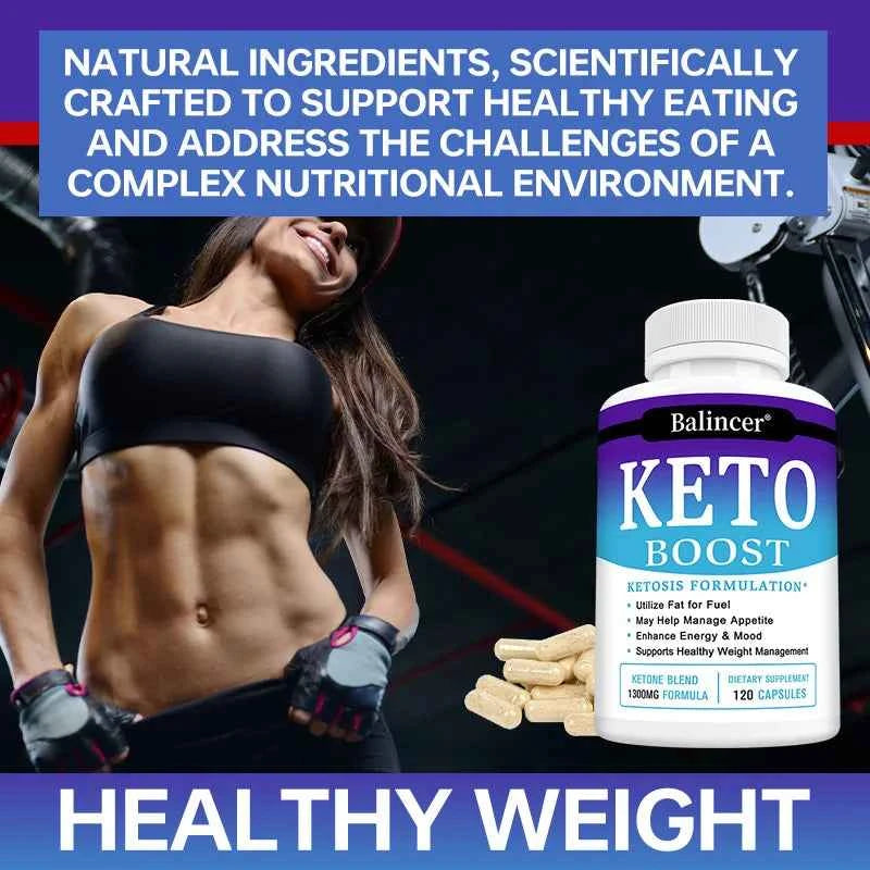 Organic Keto Detox Capsules for Effective Weight Loss & Energy Boost