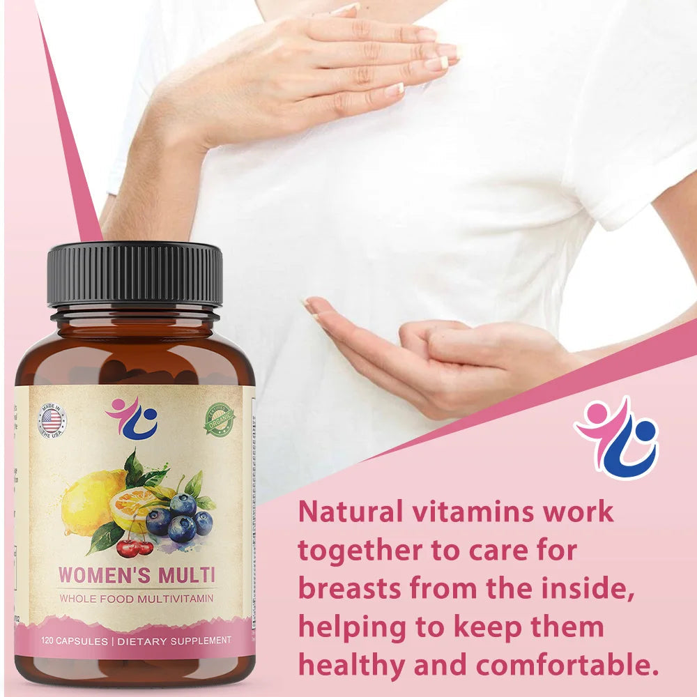 Women’s Multivitamin Capsules with Vitamin A C D E K & Full B Complex, Supports Immunity, Bone, Heart, Skin, Hair & Nails Health Healthy supplements