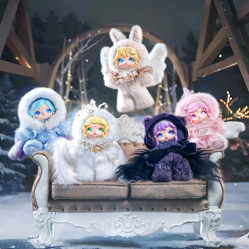 Dumia Snow Trace Secret Language Vinyl Blind Box Doll Mobile Bone Joint Cute Girl Birthday Gift Toy Healthy supplements