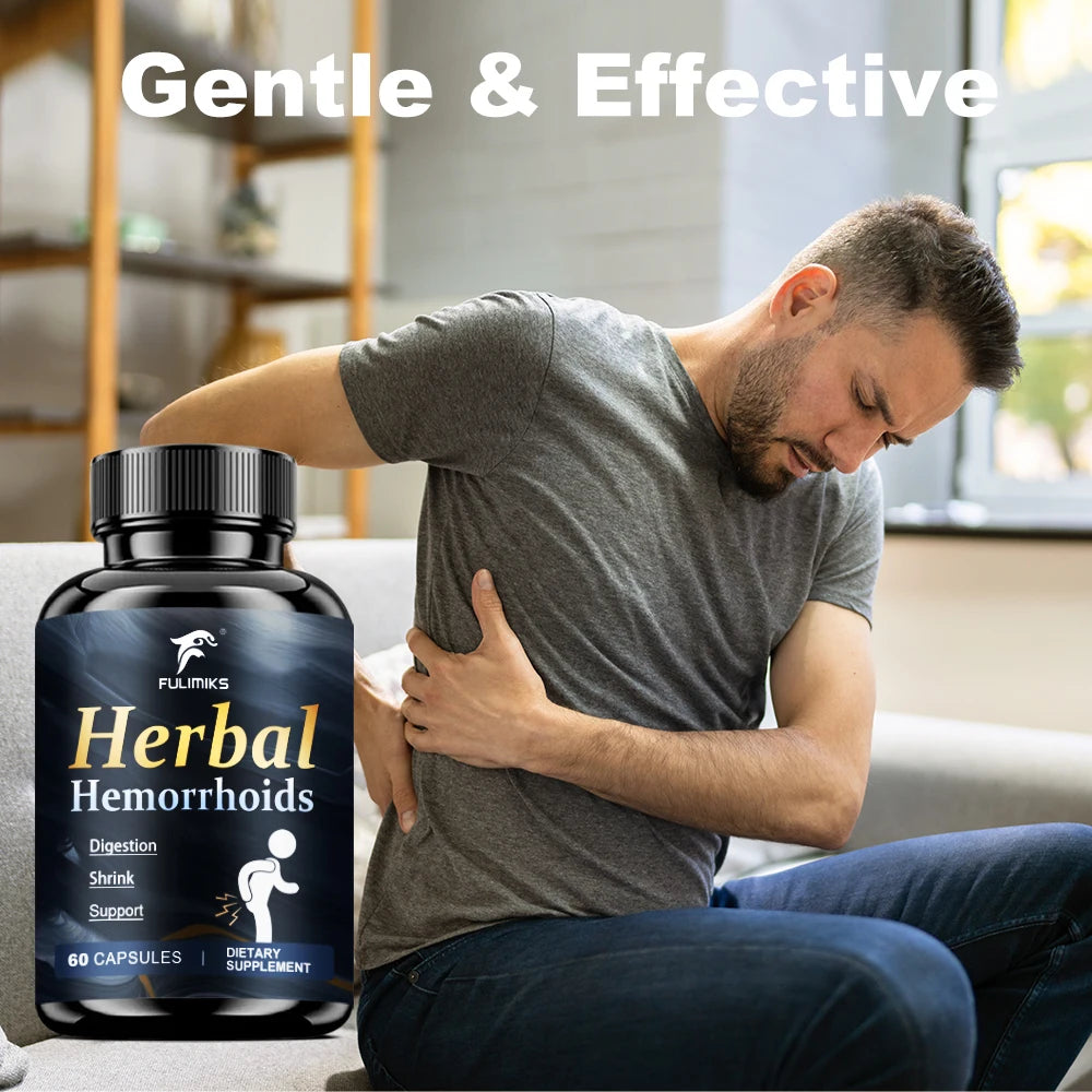 Buy 2 Get 2 Free! High-quality Hem Supplements Capsules, with Ginger Root, Panax Ginseng Extract, for Immune, Overall Health Healthy supplements