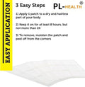 30 Patches Hair, Skin, & Nails Vitamins Transdermal Patches for Women & Men Support Hair, Skin & Nails Health Healthy supplements