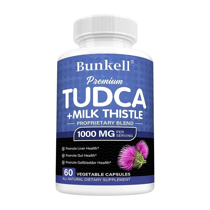 Fatty Liver Cleanse Detox Supplement - with Milk Thistle, for Men and Women, Helps Liver Health, Health Promotion, Antioxidant Healthy supplements